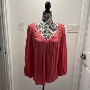 Diane von Furstenberg Silk Pink Blouse